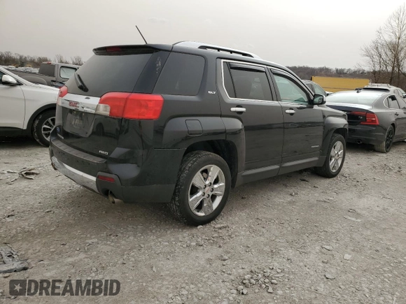 2015 GMC Terrain SLT z VIN 2GKFLYE33F6335213, wystawiony jako Copart lot #49336905 z przebiegiem 117 680 mil mil oraz Szkoda całkowita • Salvage title. Historia ofert i sprzedaży dostępna na DreamBid. Obrazek 3.