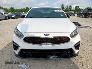 2021 Kia Forte GT-Line with VIN 3KPF34AD3ME366221, listed as a Copart auction lot 57614775 with 45,738 mi miles and Clean title. Bid and sale history available at DreamBid. Image 5.