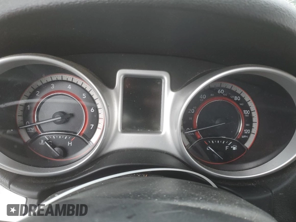 2017 Dodge Journey SXT with VIN 3C4PDCBG2HT534081, listed as a Copart auction lot 44125575 with Not Provided miles and Salvage Title. Bid and sale history available at DreamBid. Image 9.