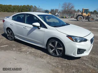 2019 Subaru Impreza Sport with VIN 4S3GKAJ64K3615685, listed as a IAAI auction lot 41811838 with 68,826 mi miles. Bid and sale history available at carsss.com. Image 1.