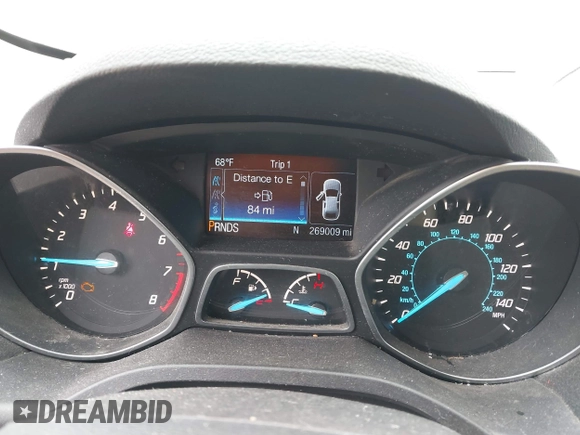2016 Ford Escape Titanium with VIN 1FMCU9J96GUB97564, listed as a IAAI auction lot 42137663 with 269,009 mi miles. Bid and sale history available at carsss.com. Image 7.