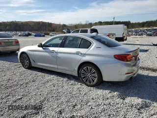 2018 BMW 5 Series 530e xDrive with VIN WBAJB1C57JB084218, listed as a Copart auction lot 46308145 with 80,884 mi miles and Clean Title. Bid and sale history available at carsss.com. Image 2.