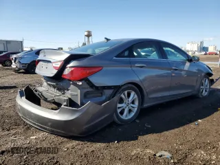 2013 Hyundai Sonata Limited with VIN 5NPEC4AC7DH658484, listed as a Copart auction lot 49443485 with 214,114 mi miles and Salvage Title. Bid and sale history available at DreamBid. Image 3.