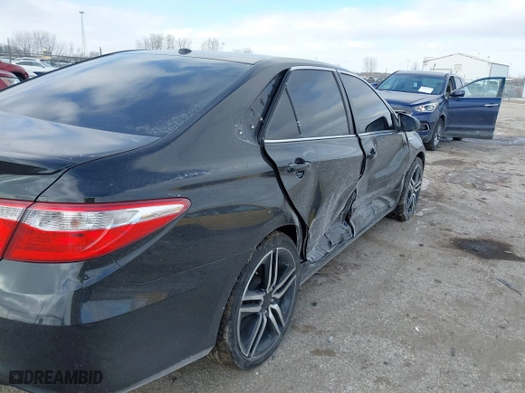 2015 Toyota Camry Hybrid LE with VIN 4T1BD1FK5FU166653, listed as a IAAI auction lot 41412963 with 105,428 mi miles. Bid and sale history available at carsss.com. Image 6.