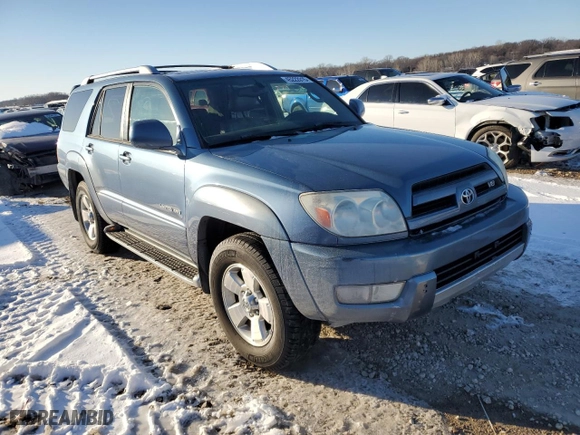 2004 Toyota 4Runner Limited with VIN JTEBT17R940028505, listed as a Copart auction lot 45222915 with 253,327 mi miles and Salvage Title. Bid and sale history available at carsss.com. Image 4.