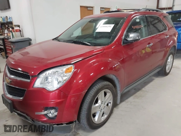 2014 Chevrolet Equinox LTZ with VIN 2GNALDEK2E6367257, listed as a IAAI auction lot 42008256 with 87,524 mi miles and . Bid and sale history available at DreamBid. Image 18.