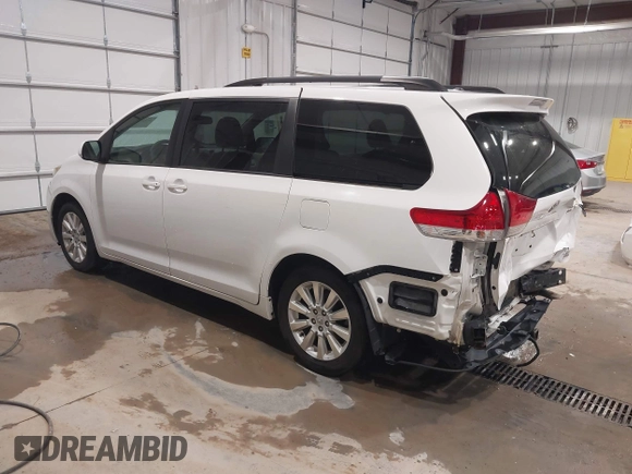 2013 Toyota Sienna LE with VIN 5TDJK3DC2DS049479, listed as a IAAI auction lot 41322671 with 108,436 mi miles and . Bid and sale history available at DreamBid. Image 3.