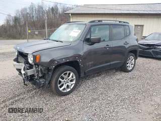 2018 Jeep Renegade Latitude with VIN ZACCJBBBXJPH41286, listed as a IAAI auction lot 41844070 with 161,251 mi miles and . Bid and sale history available at carsss.com. Image 18.