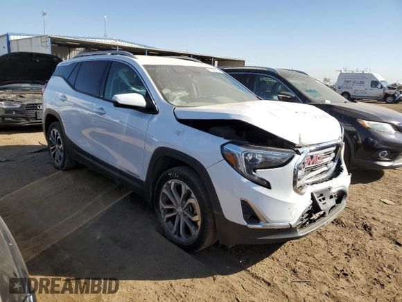 2019 GMC Terrain SLT with VIN 3GKALVEX4KL275802, listed as a Copart auction lot 72000084 with 53,450 mi miles and Clean Title. Bid and sale history available at carsss.com. Image 4.