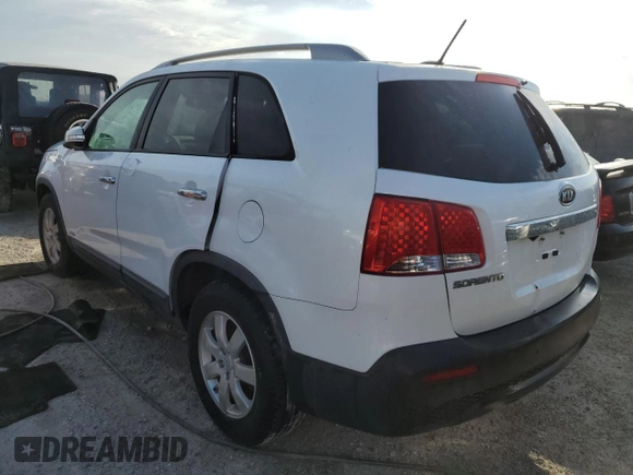 2011 Kia Sorento LX with VIN 5XYKTCA17BG135286, listed as a Copart auction lot 75340844 with 142,246 mi miles and Salvage Title. Bid and sale history available at carsss.com. Image 2.