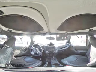 2018 Jeep Wrangler JK Unlimited Sport S with VIN 1C4BJWDG8JL812324, listed as a Copart auction lot 76595354 with 140,013 mi miles and Salvage Title. Bid and sale history available at carsss.com. Image 15.