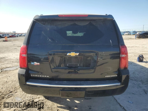 2019 Chevrolet Suburban LT with VIN 1GNSCJKCXKR408508, listed as a Copart auction lot 50618465 with 79,258 mi miles and Salvage Title. Bid and sale history available at carsss.com. Image 6.