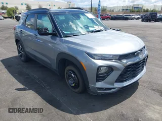 2023 Chevrolet TrailBlazer RS with VIN KL79MTSL4PB138320, listed as a IAAI auction lot 41920580 with 21,058 mi miles and . Bid and sale history available at DreamBid. Image 1.
