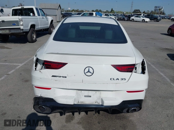 2021 Mercedes-Benz CLA with VIN W1K5J5BB6MN234740, listed as a IAAI auction lot 41835551 with 27,638 mi miles. Bid and sale history available at carsss.com. Image 17.