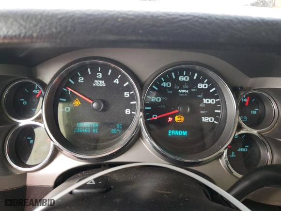 2010 Chevrolet Silverado 1500 LT with VIN 3GCRKSE38AG116530, listed as a Copart auction lot 44000555 with 236,465 mi miles and Salvage Title. Bid and sale history available at carsss.com. Image 9.