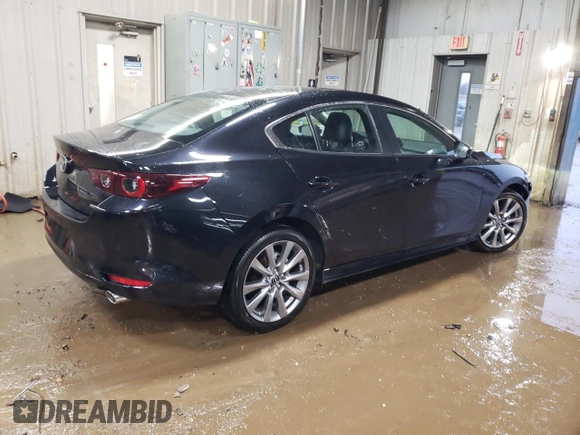 2024 Mazda 3 S Preferred with VIN 3MZBPACMXRM415519, listed as a Copart auction lot 47763365 with 13,932 mi miles and Salvage title. Bid and sale history available at DreamBid. Image 3.