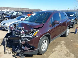 2021 Chevrolet Trax LT with VIN KL7CJPSM1MB360646, listed as a IAAI auction lot 41629430 with 84,854 mi miles. Bid and sale history available at carsss.com. Image 18.