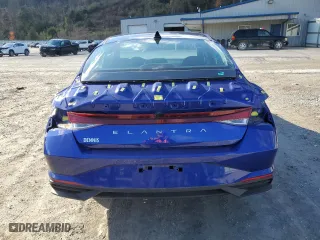 2023 Hyundai Elantra Preferred with VIN KMHLM4AG2PU372541, listed as a Copart auction lot 81810694 with 21,173 mi miles and Salvage Title. Bid and sale history available at carsss.com. Image 6.