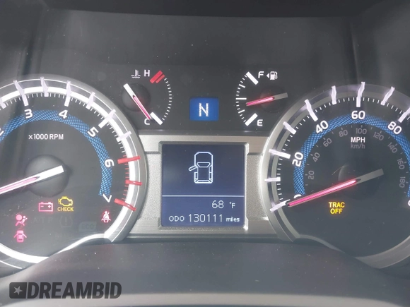 2015 Toyota 4Runner Limited with VIN JTEBU5JR4F5214469, listed as a IAAI auction lot 42073280 with 130,111 mi miles and . Bid and sale history available at DreamBid. Image 7.