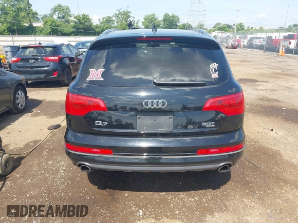 2015 Audi Q7 Premium with VIN WA1CGAFEXFD017935, listed as a IAAI auction lot 42549490 with 170,271 mi miles and . Bid and sale history available at DreamBid. Image 16.