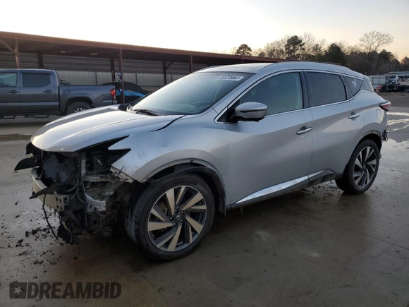 2017 Nissan Murano SL with VIN 5N1AZ2MHXHN124602, listed as a Copart auction lot 45044375 with 160,176 mi miles and Clean Title. Bid and sale history available at DreamBid. Image 1.