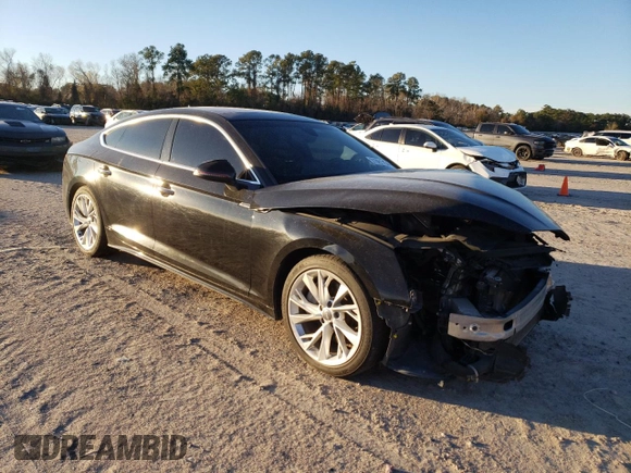 2020 Audi A5 Sportback Premium with VIN WAUANCF5XLA007074, listed as a Copart auction lot 37881754 with 62,914 mi miles. Bid and sale history available at carsss.com. Image 4.
