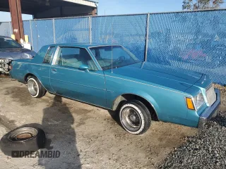 1981 Buick Regal with VIN 1G4AJ47A6BZ141222, listed as a Copart auction lot 78720344 with 64,001 mi miles and Non Repairable. Bid and sale history available at DreamBid. Image 4.
