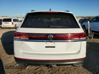 2024 Volkswagen Atlas SE with VIN 1V2JR2CA4RC579336, listed as a Copart auction lot 78818834 with 18 mi miles and Salvage title. Bid and sale history available at DreamBid. Image 6.
