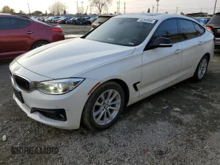 2014 BMW 3 Series GT 328i xDrive with VIN WBA3X5C52ED558409, listed as a Copart auction lot 43282895 with 121,357 mi miles and Salvage Title. Bid and sale history available at carsss.com. Image 1.