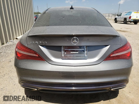 2018 Mercedes-Benz CLA 250 with VIN WDDSJ4EB9JN649071, listed as a Copart auction lot 62972653 with 62,954 mi miles and . Bid and sale history available at DreamBid. Image 6.
