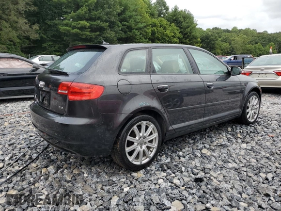 2013 Audi A3 Premium Plus with VIN WAUKJAFM3DA032881, listed as a Copart auction lot 57290084 with 69,685 mi miles and Salvage title. Bid and sale history available at DreamBid. Image 3.