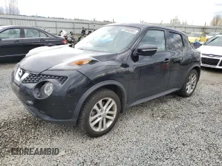 2015 Nissan Juke SL z VIN JN8AF5MV9FT551674, wystawiony jako Copart lot #50663085 z przebiegiem 110 805 mil mil oraz Szkody całkowita. Historia ofert i sprzedaży dostępna na DreamBid. Obrazek 1.