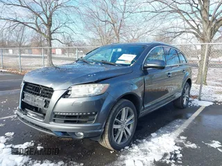2013 Audi Q7 3.0T Premium Plus with VIN WA1LGAFE1DD006478, listed as a IAAI auction lot 41536038 with 190,654 mi miles. Bid and sale history available at carsss.com. Image 2.