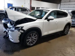2020 Mazda CX-5 Grand Touring with VIN JM3KFBDM5L1851734, listed as a Copart auction lot 56729585 with 39,023 mi miles and Salvage title. Bid and sale history available at DreamBid. Image 1.