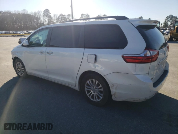 2017 Toyota Sienna XLE Auto Access Seat with VIN 5TDYZ3DC2HS790411, listed as a Copart auction lot 49497325 with 0 mi miles and Salvage Title. Bid and sale history available at carsss.com. Image 2.