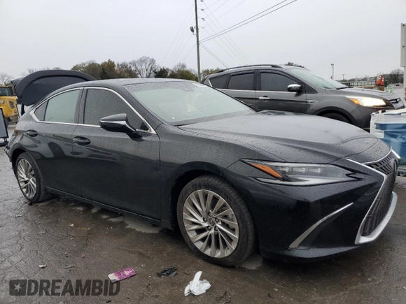 2022 Lexus ES with VIN 58AFZ1B19NU138376, listed as a Copart auction lot 78785114 with 41,149 mi miles and Salvage Title. Bid and sale history available at carsss.com. Image 4.