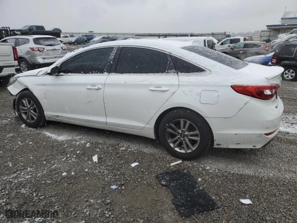 2015 Hyundai Sonata 2.4L SE with VIN 5NPE24AF7FH215283, listed as a Copart auction lot 82815724 with 134,658 mi miles and Salvage Title. Bid and sale history available at carsss.com. Image 2.