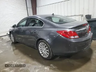 2011 Buick Regal CXL RL3 with VIN W04GR5EC5B1003777, listed as a Copart auction lot 42701105 with Not provided miles and Salvage title. Bid and sale history available at DreamBid. Image 2.