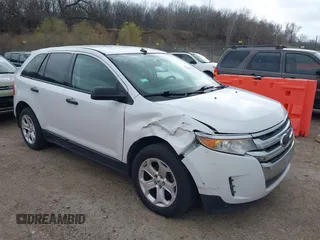 2014 Ford Edge SE z VIN 2FMDK3G91EBA02505, wystawiony jako IAAI lot #41967789 z przebiegiem 150 566 mil mil oraz . Historia ofert i sprzedaży dostępna na DreamBid. Obrazek 1.