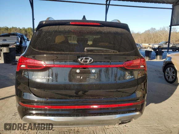 2023 Hyundai Santa Fe Calligraphy with VIN 5NMS54AL0PH557060, listed as a Copart auction lot 87169724 with 31,618 mi miles and Salvage Title. Bid and sale history available at carsss.com. Image 6.