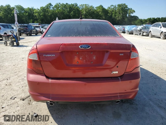 2010 Ford Fusion SE with VIN 3FAHP0HG0AR232010, listed as a Copart auction lot 52396905 with 162,811 mi miles and Salvage Title. Bid and sale history available at DreamBid. Image 6.