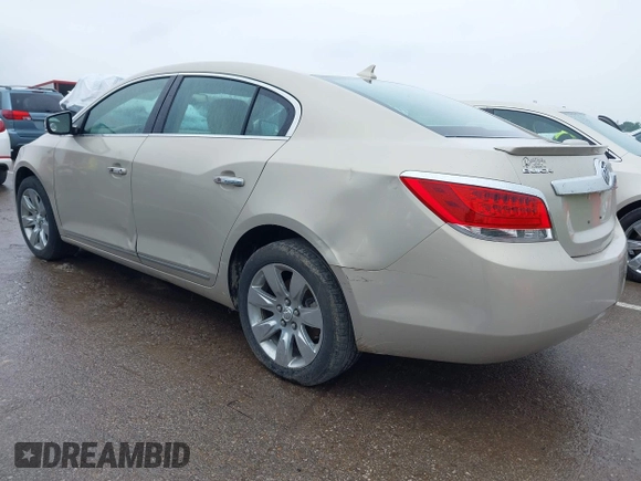 2011 Buick LaCrosse CXL with VIN 1G4GC5EC2BF154887, listed as a IAAI auction lot 42260873 with 83,284 mi miles and . Bid and sale history available at DreamBid. Image 3.