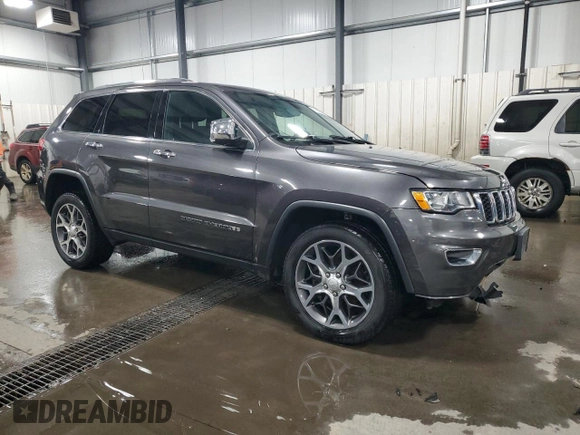 2019 Jeep Grand Cherokee Limited with VIN 1C4RJFBG7KC741118, listed as a Copart auction lot 52164025 with 69,657 mi miles and Salvage Title. Bid and sale history available at carsss.com. Image 4.