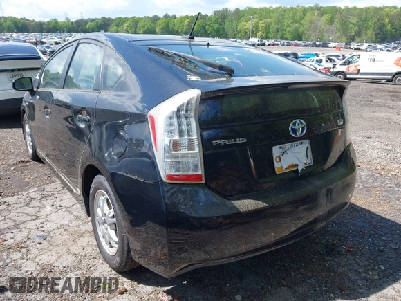 2011 Toyota Prius I with VIN JTDKN3DU4B5325944, listed as a IAAI auction lot 42028437 with 181,453 mi miles. Bid and sale history available at carsss.com. Image 3.