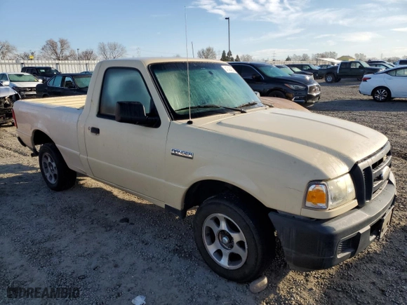 2006 Ford Ranger XL with VIN 1FTYR10D06PA23456, listed as a Copart auction lot 47404885 with 216,324 mi miles and Salvage Title. Bid and sale history available at carsss.com. Image 4.