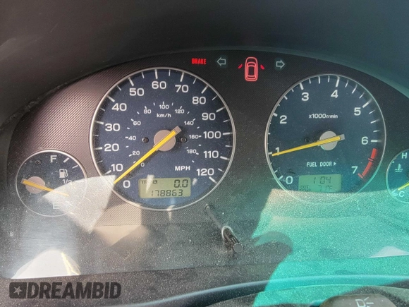 2003 Subaru Baja with VIN 4S4BT61C736109032, listed as a Copart auction lot 56075085 with 178,863 mi miles and Salvage Title. Bid and sale history available at DreamBid. Image 8.