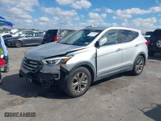 2016 Hyundai Santa Fe Sport with VIN 5XYZT3LB7GG352994, listed as a IAAI auction lot 41514404 with 97,337 mi miles. Bid and sale history available at carsss.com. Image 2.