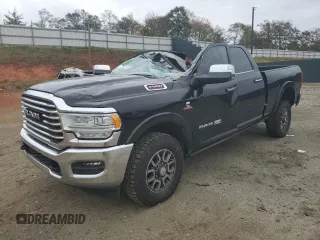 2022 Ram 2500 Longhorn z VIN 3C6UR5GL7NG165655, wystawiony jako Copart lot #78128414 z przebiegiem 46 158 mil mil oraz Szkoda całkowita • Salvage title. Historia ofert i sprzedaży dostępna na DreamBid. Obrazek 1.