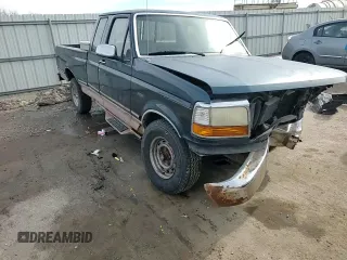 1995 Ford F-150 with VIN 1FTEX15N5SKA70760, listed as a Copart auction lot 43727735 with 295,723 mi miles and Salvage Title. Bid and sale history available at carsss.com. Image 11.