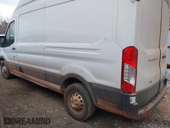 2023 Ford Transit Cargo with VIN 1FTBR2X8XPKB02099, listed as a IAAI auction lot 41576034 with 52,070 mi miles and . Bid and sale history available at DreamBid. Image 3.